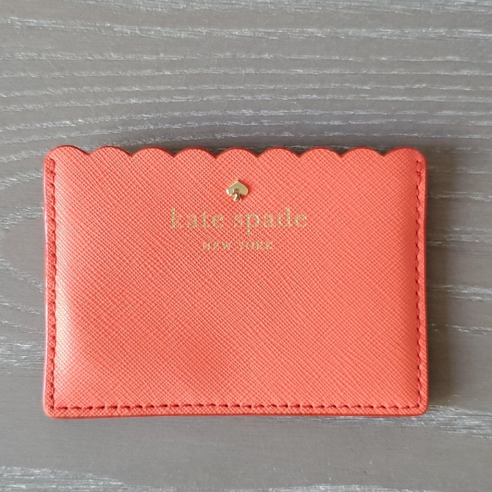 kate spade scallop card holder